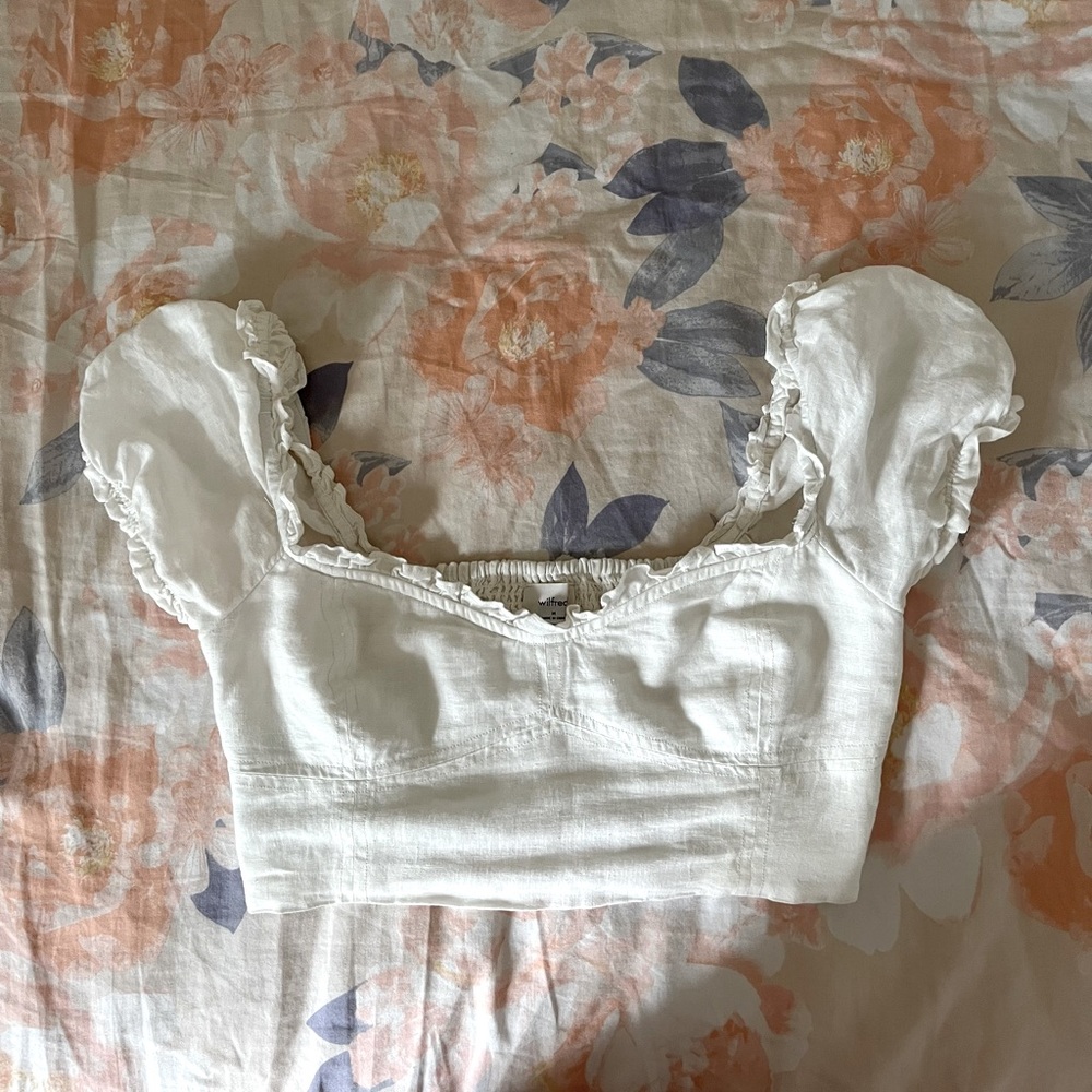 Aritzia Wilfred Wander Blouse